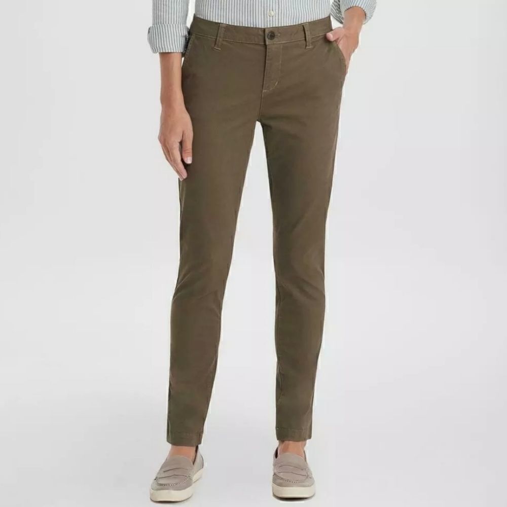 G.H Bass Girlfriend Fit Chino Dress Pant $60